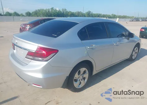 2015 Honda Civic Lx из США, поврежденный, VIN 2HGFB2F58FH544948